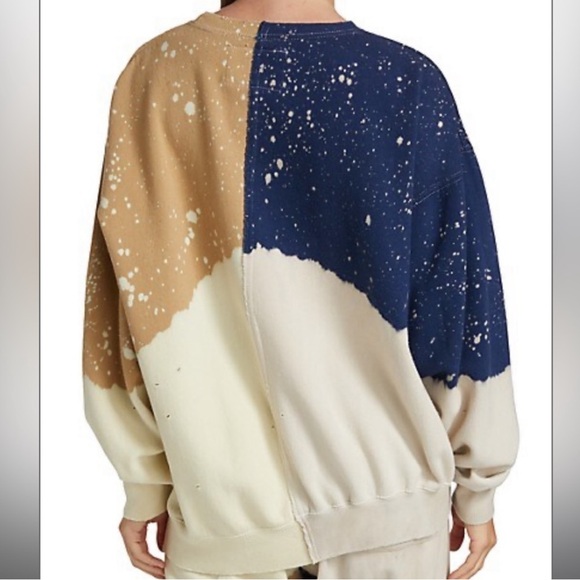 NWT LA DETRESSE Malibu tan blue tie dye acid dye set size small - Picture 4 of 16